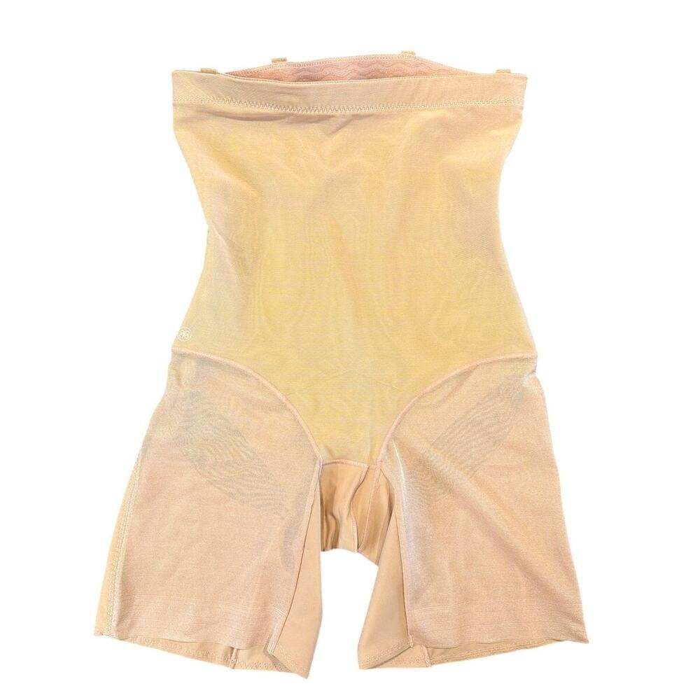 Honeylove SuperPower Mid-Thigh Shaper, Beige, Size Medium *Missing Straps*